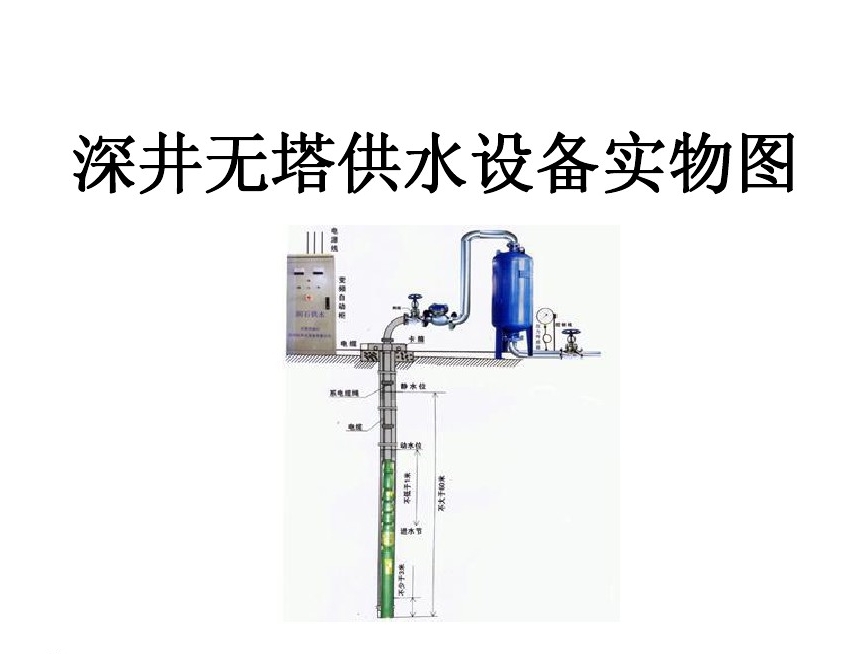 咸阳永寿县井泵无塔式供水设备